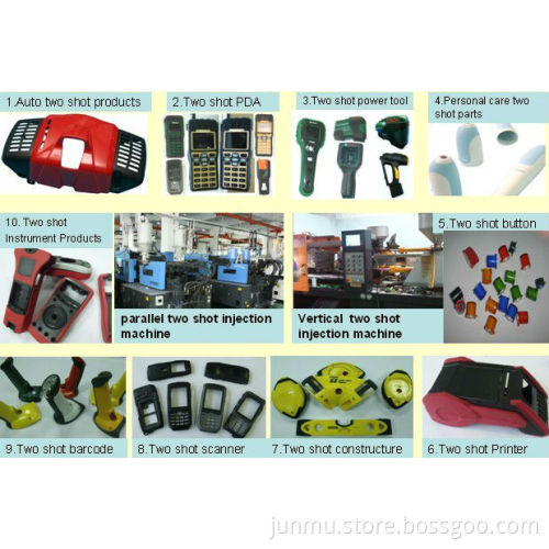 Double injection mould from China Kunshan,Shanghai
